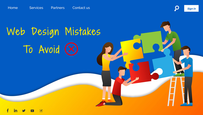 Web Design Mistakes To Avoid