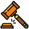 Law gavel