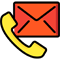 Phone and Email icon
