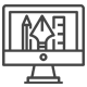 Web design service icon